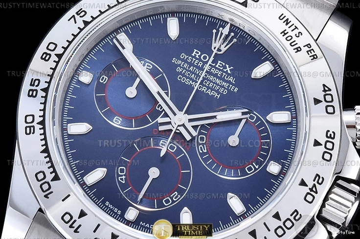 0424 ROLDYT0441A – Daytona 116509 904L WG WG Blue Stk QF V3 SH Timeless 954